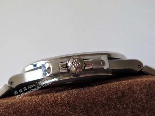 百達翡麗超級鸚鵡螺 PP.324s一體機 百達翡麗不銹鋼錶帶高端男士腕表  gjs2058
